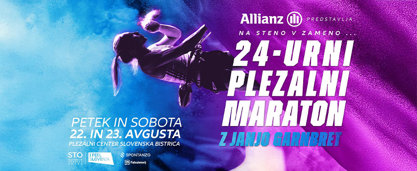 Janja Garnbret vabi na 24-urni maraton v Slovensko Bistrico, 22. in 23. avgusta 2025